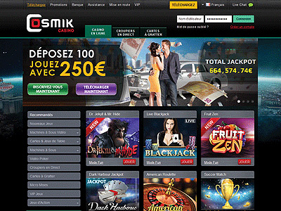 Casino en ligne Cosmik Casino