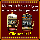 Machine � sous 9 lignes sans t�l�chargement sous flash