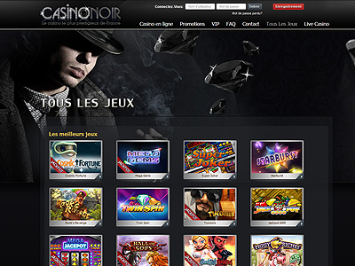 Jeux sans téléchargement Casino en ligne, casino Noir