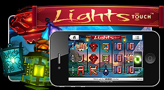 Lights Touch, Machine à sous 3D Mobile