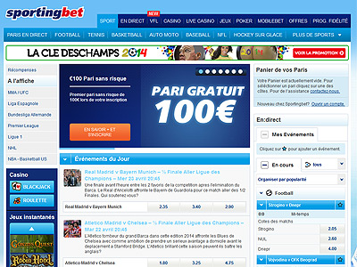Casino en ligne SportingBet Poker