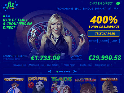 Jouez sur le casino en ligne : Casino Fiz