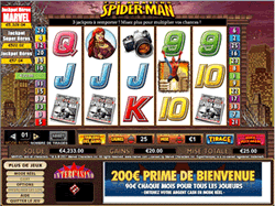 Jouer &agrave; la machine &agrave; sous SPIDERMAN SUR INTERCASINO !!