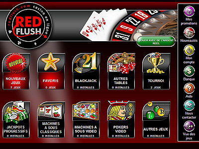 lobby casino en ligne red flush 