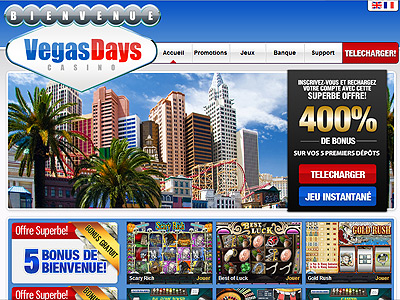 Casino en ligne Vegas Days