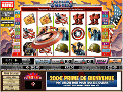 Machines &agrave; sous Captain America