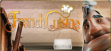 Cliquer ici pour jouer sur la machine &agrave; sous 3D  sans t&eacute;l&eacute;chargement FRENCH CUISINE !