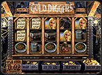 Cliquez ici pour jouer sans payer &agrave; Gold Diggers, une machine &agrave; sous 3D
