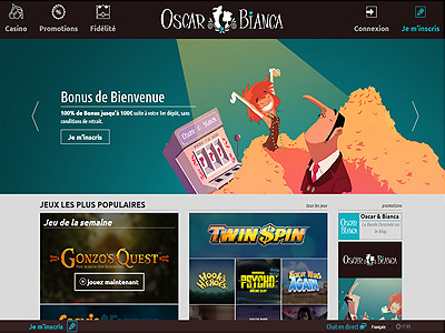 Jouez sur le casino en ligne : Oscar Bianca