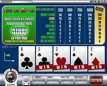Video Poker en ligne sur Casino Rockbet!