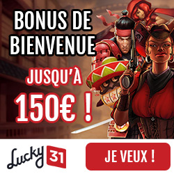 Bonus Casino Lucky 31