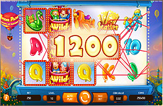 Big Win (gros gains) sur la slot Theme Park de NetEnt