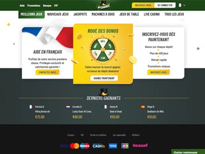 Jeux d'argent en ligne Casino Ma Chance