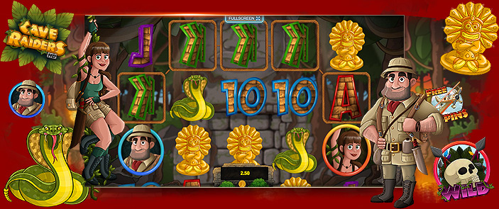 Casino de jeu machine à sous Cave Raiders de Nektan Casino de jeu machine à sous Cave Raiders de Nektan