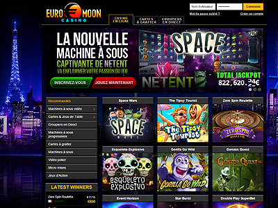 Jouez sur le casino en ligne : Euro Moon
