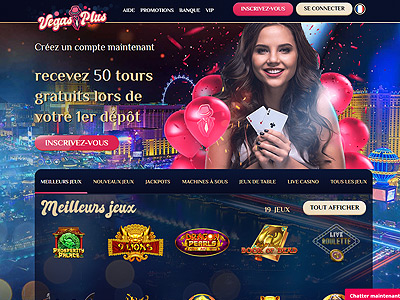 Casino en ligne fiable Vegas Plus