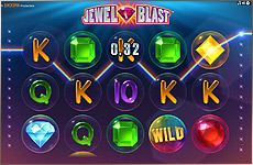 Combinaison gagnante sur la machine à sous Jewel Blast