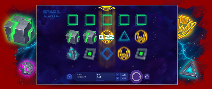 Démo machines à sous gratuit Space Lights de Playson