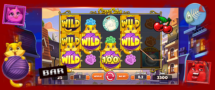 Découvrez la machine à sous Copy Cats de NetEnt : un excellent jeu de casino !