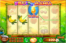 Bonus Fruity Mania WILD