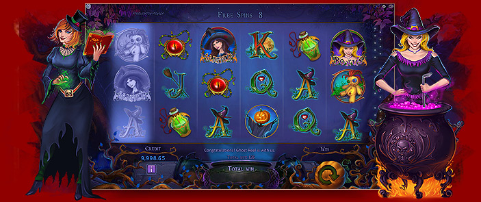 Machine à sous en ligne français Spellcraft de Playson