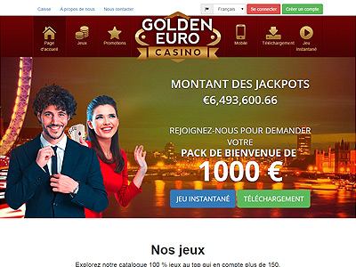 Jouez sur le casino en ligne : Golden Euro