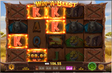 Gagner des bonus avec la slot Win a Beest