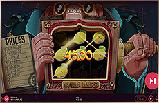 Jeu de casino classique en ligne : The Wild Bard