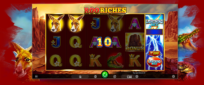 Gagnez le jackpot sur cette incroyable machine à sous iSoftbet : Roo Riches !