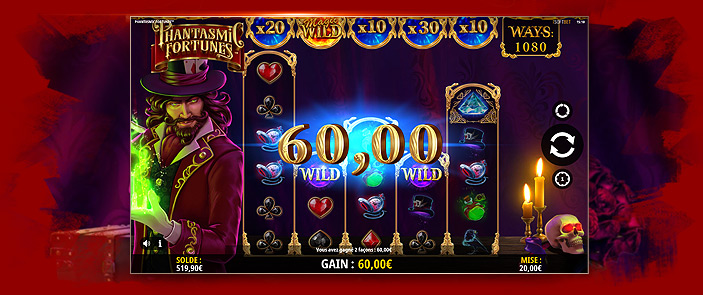 Phantasmic Fortunes : Découvrez une machine à sous gratuite avec bonus d'iSoftbet !