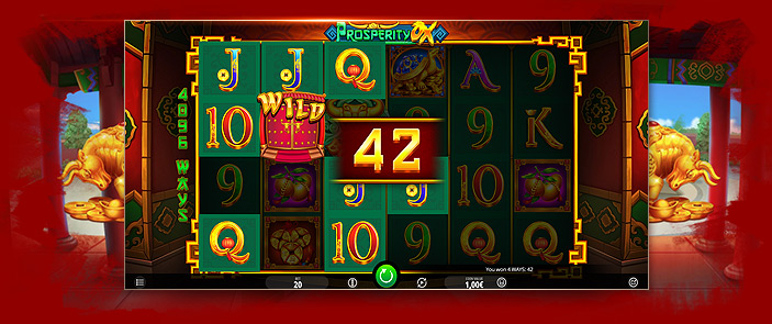 Découvrez le jeu d'argent réel Prosperity Ox, une machine à sous iSoftbet payante !