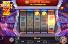 Machine à sous Hot Lucky 7's de Betsoft Gaming