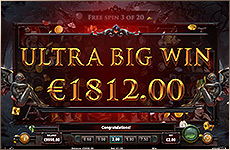 Big Bonus sur la slot Wild Blood 2 de Play'n Go !