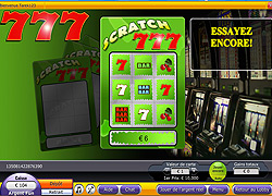 Jeux de grattage en ligne Scratch 777