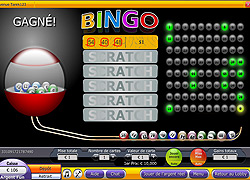 Jeux de grattage en ligne Bingo Scratch