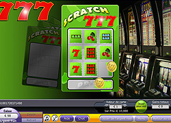 Jeux de grattage en ligne 777 Scratch