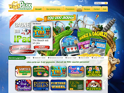 Site de jeux de grattage en ligne Winspark