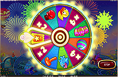 Jeu bonus (Ticket Wheel) sur cette slot NetEnt