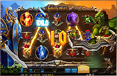 Jeu de casino thème fantasy