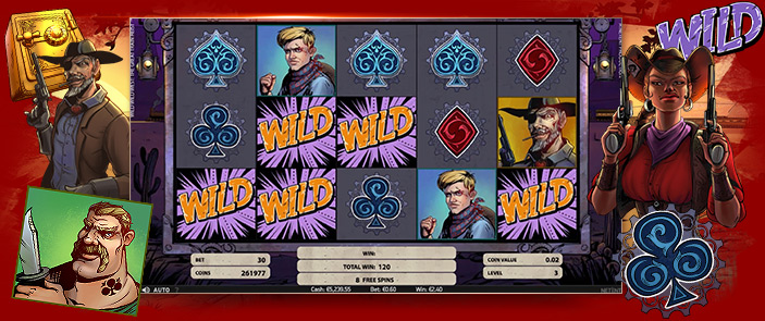Revue test du jeu gratuit de casino Wild Wild West : The Great Train Heist !