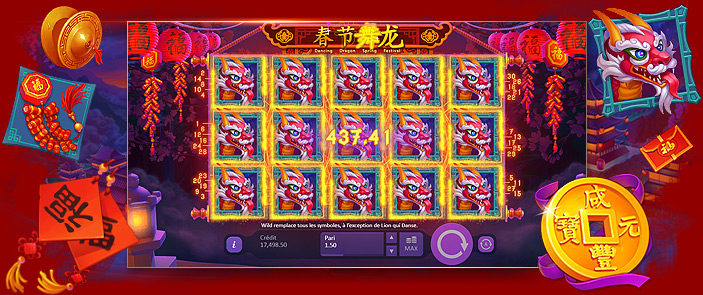 Jeux en ligne casino Dancing Dragon Spring Festival