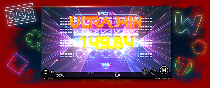 Bonus offert jeu machine à sous Spectra Bonus offert jeu machine à sous Spectra