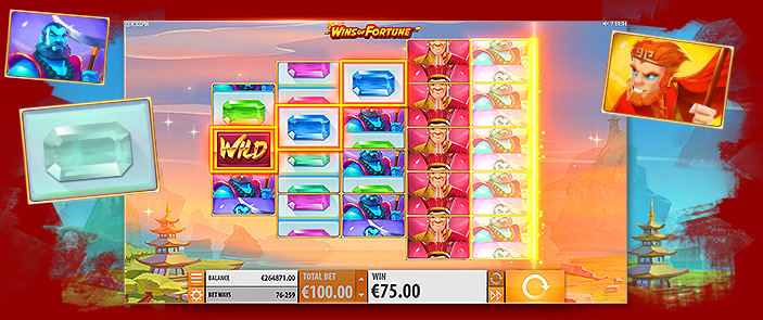 Partez à l'aventure avec la machine à sous Quickspin Wins of Fortune !