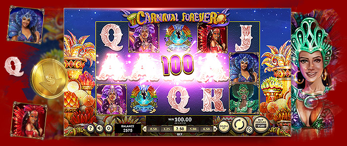 A Rio de Janeiro, c'est la fête tous les soirs : Machine à sous Carnaval Forever Betsoft A Rio de Janeiro, c'est la fête tous les soirs : Machine à sous Carnaval Forever Betsoft
