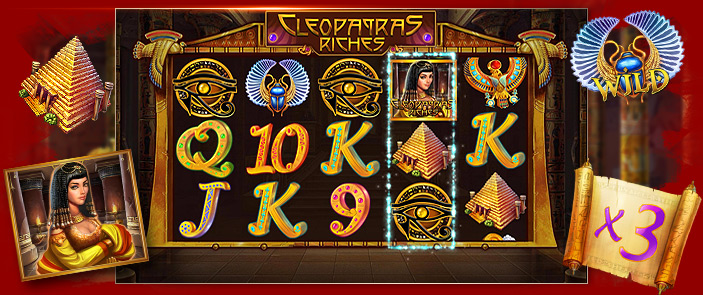Machine à sous Blueprint Gaming : Cleopatra's Riches