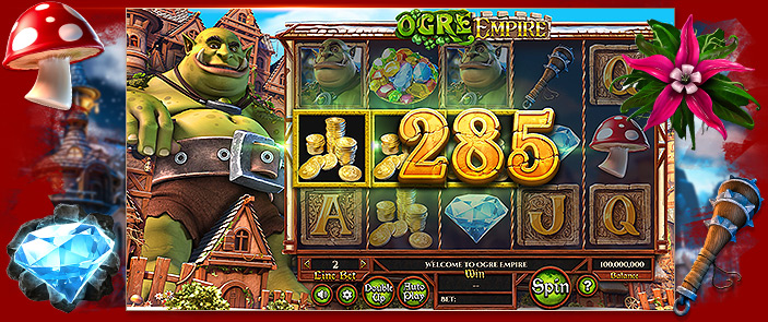 Retrouvez une machine à sous pas truquée : Ogre Empire de Betsoft Gaming !