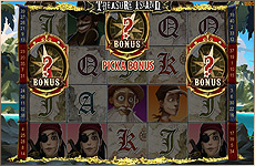 Symbole Bonus sur le jeu Treasure Island