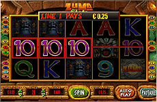 Zuma Slots, machine à sous vidéo