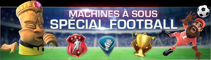 Machine à sous Football, jeux de casino sur le thème du foot