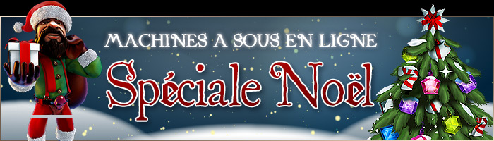 Machines à sous casino en ligne sur le thème de Noël